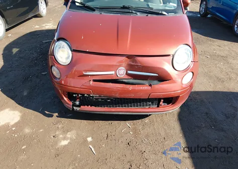 2013 Fiat 500C Pop z USA, uszkodzony, nr VIN 3C3CFFDR5DT590295